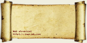 Gorica Smiljanić vizit kartica